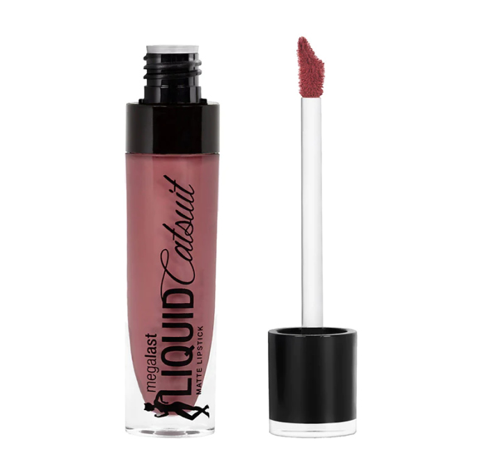 Wet n Wild, MegaLast Liquid Catsuit Matte Lipstick 6 g - Rebel Rose
 ويت ان وايلد، احمر شفاه مطفي